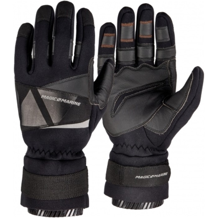 2021 Magic Marine Junior Frost Winter Sailing Gloves Black MMFWGJ Sailing Wetsuit Outlet